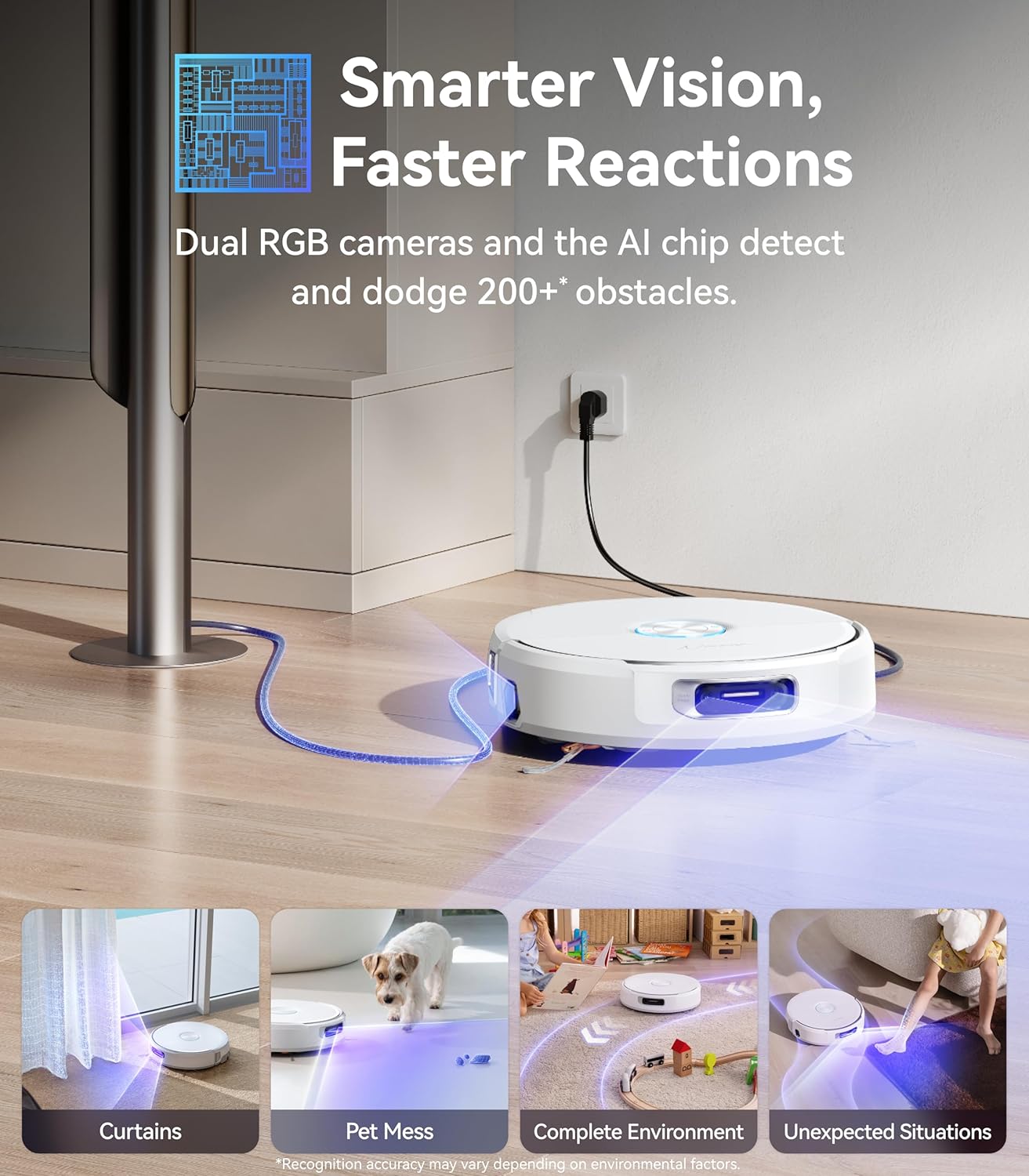 Narwal Flow Robot Vacuum & Mop (Compact Dock)