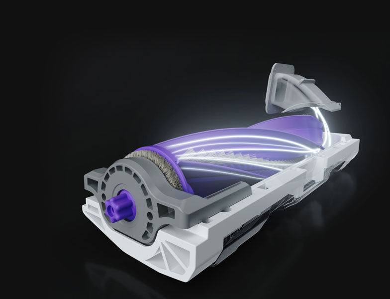 Zero Hair Tangling robot roller brush