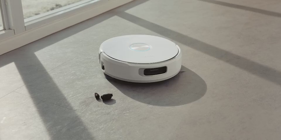 Load video: Narwal Flow cleaning dog poop